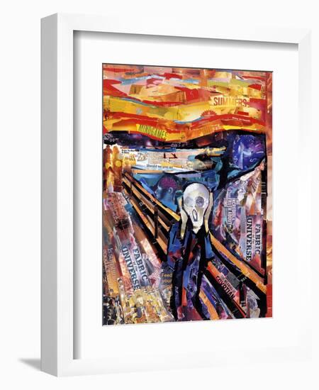 The Scream-James Grey-Framed Art Print