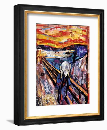 The Scream-James Grey-Framed Art Print