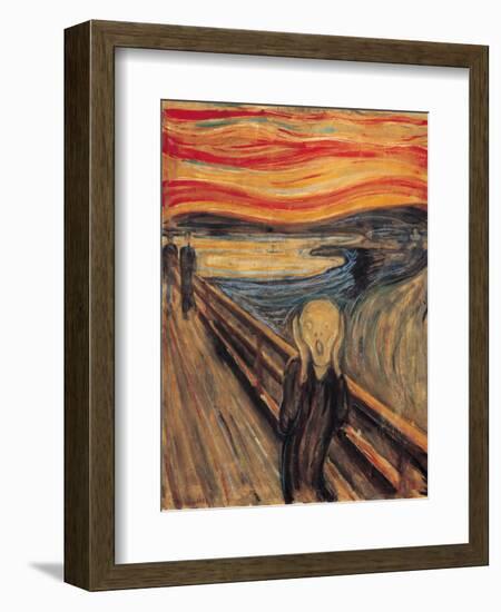 The Scream-Edvard Munch-Framed Premium Giclee Print