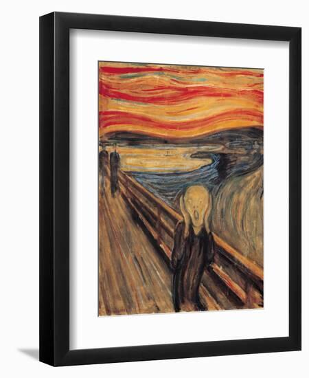 The Scream-Edvard Munch-Framed Premium Giclee Print