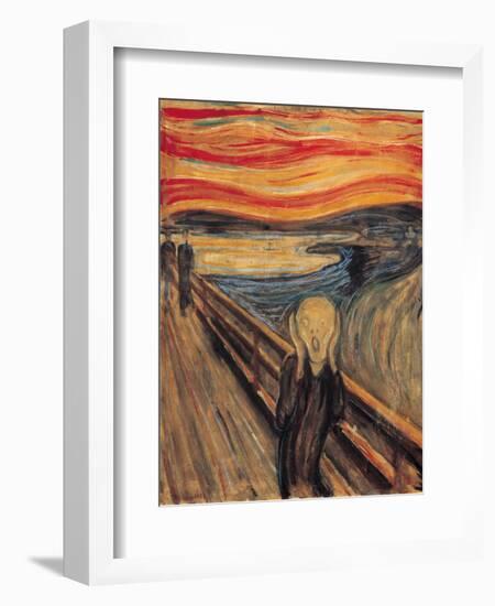 The Scream-Edvard Munch-Framed Premium Giclee Print