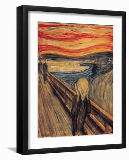 The Scream-Edvard Munch-Framed Art Print