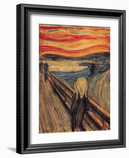 The Scream-Edvard Munch-Framed Art Print