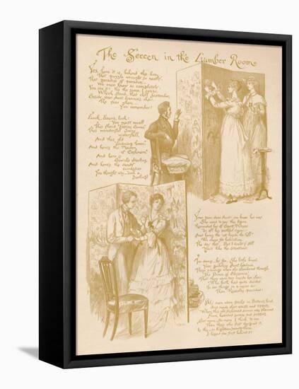 'The Screen in the Lumber Room', 1886-Randolph Caldecott-Framed Premier Image Canvas