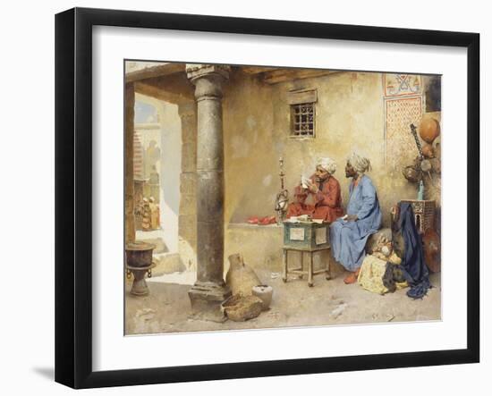 The Scribe, 1886 (Panel)-Charles Wilda-Framed Giclee Print