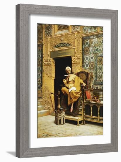 The Scribe-Ludwig Deutsch-Framed Giclee Print