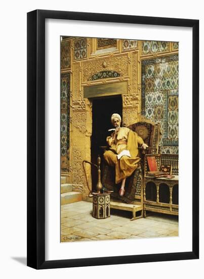 The Scribe-Ludwig Deutsch-Framed Giclee Print