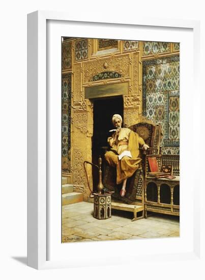 The Scribe-Ludwig Deutsch-Framed Giclee Print