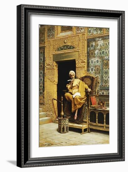 The Scribe-Ludwig Deutsch-Framed Giclee Print