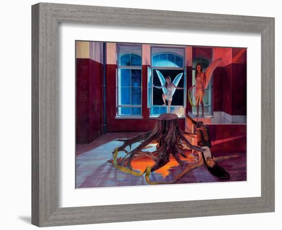 The Scroll, 2013-Aris Kalaizis-Framed Giclee Print