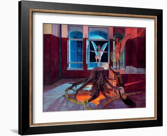 The Scroll, 2013-Aris Kalaizis-Framed Giclee Print