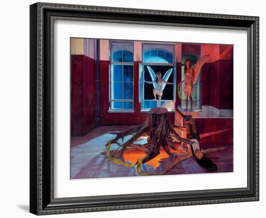 The Scroll, 2013-Aris Kalaizis-Framed Giclee Print