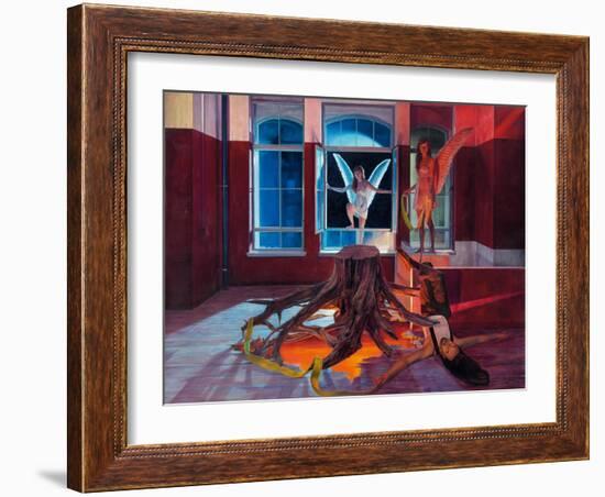 The Scroll, 2013-Aris Kalaizis-Framed Giclee Print