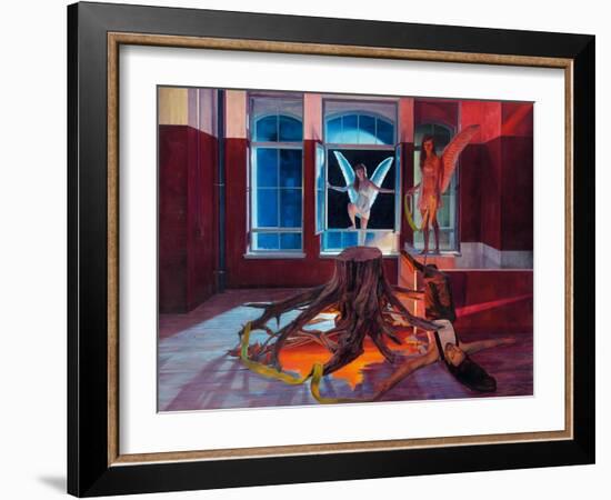 The Scroll, 2013-Aris Kalaizis-Framed Giclee Print