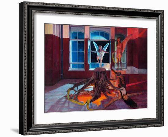 The Scroll, 2013-Aris Kalaizis-Framed Giclee Print