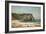 The Sea-Arch at Etretat, 1869-Gustave Courbet-Framed Giclee Print