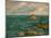 The Sea at Douarnenez, 1897-Eugene Louis Boudin-Mounted Giclee Print