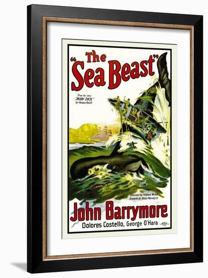 The Sea Beast-null-Framed Art Print