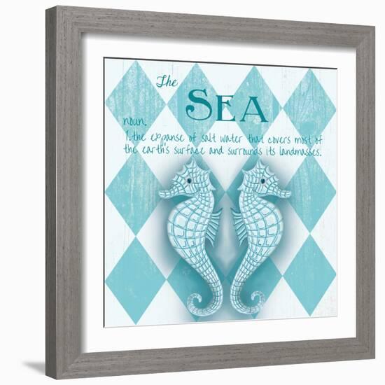 The Sea Border-Andi Metz-Framed Art Print