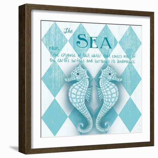 The Sea Border-Andi Metz-Framed Art Print