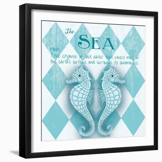 The Sea Border-Andi Metz-Framed Art Print