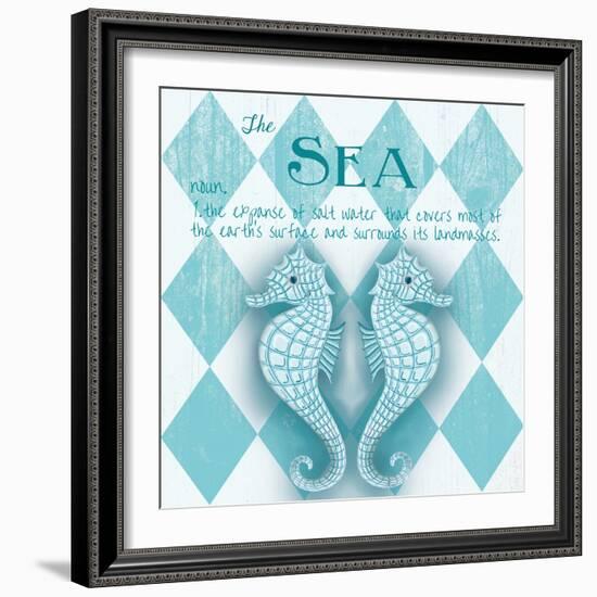 The Sea Border-Andi Metz-Framed Art Print