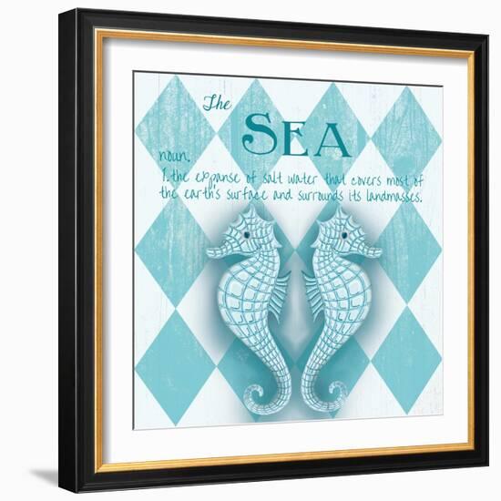 The Sea Border-Andi Metz-Framed Art Print