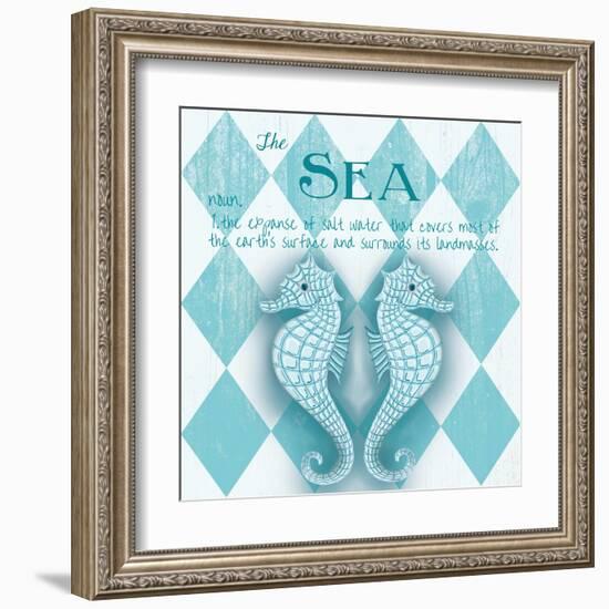 The Sea Border-Andi Metz-Framed Art Print