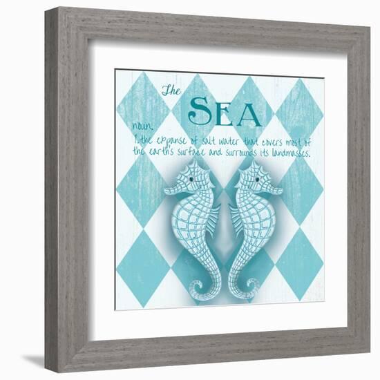 The Sea Border-Andi Metz-Framed Art Print