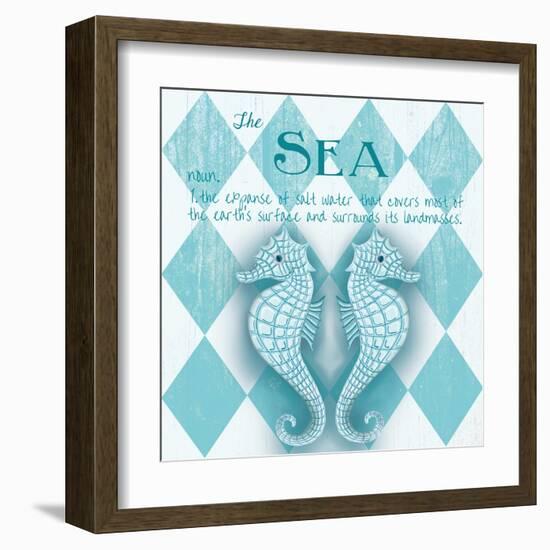 The Sea Border-Andi Metz-Framed Art Print