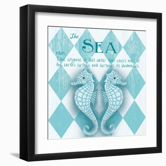 The Sea Border-Andi Metz-Framed Art Print