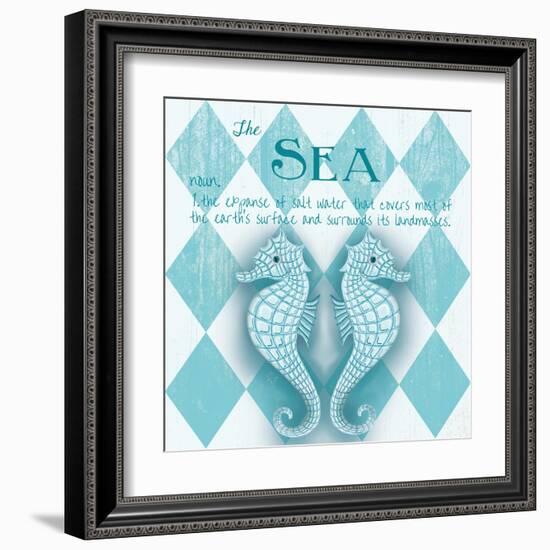 The Sea Border-Andi Metz-Framed Art Print