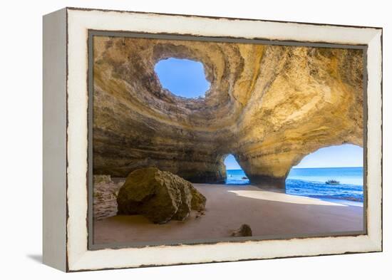 The Sea Caves of Benagil-Roberto Moiola-Framed Premier Image Canvas