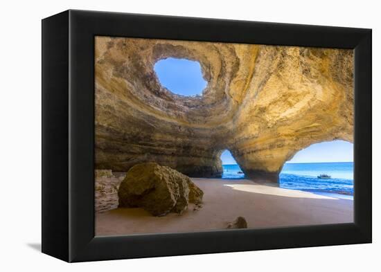 The Sea Caves of Benagil-Roberto Moiola-Framed Premier Image Canvas