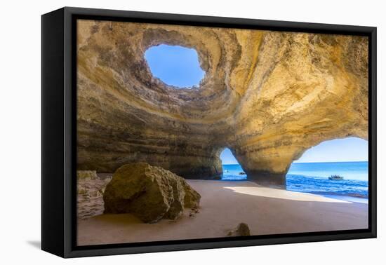 The Sea Caves of Benagil-Roberto Moiola-Framed Premier Image Canvas