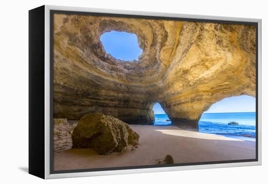 The Sea Caves of Benagil-Roberto Moiola-Framed Premier Image Canvas