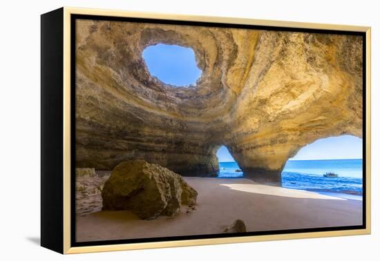 The Sea Caves of Benagil-Roberto Moiola-Framed Premier Image Canvas