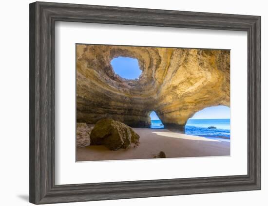 The Sea Caves of Benagil-Roberto Moiola-Framed Photographic Print