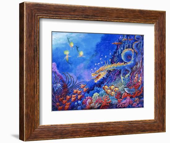 The Sea Dragon-Bill Bell-Framed Premium Giclee Print