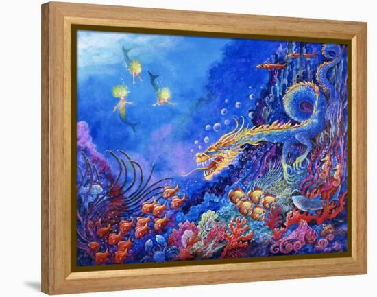 The Sea Dragon-Bill Bell-Framed Premier Image Canvas