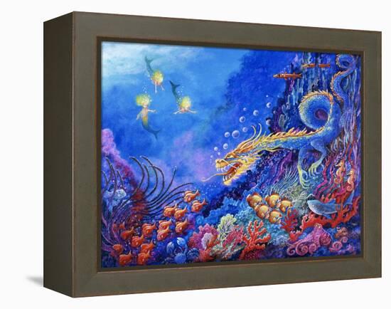 The Sea Dragon-Bill Bell-Framed Premier Image Canvas