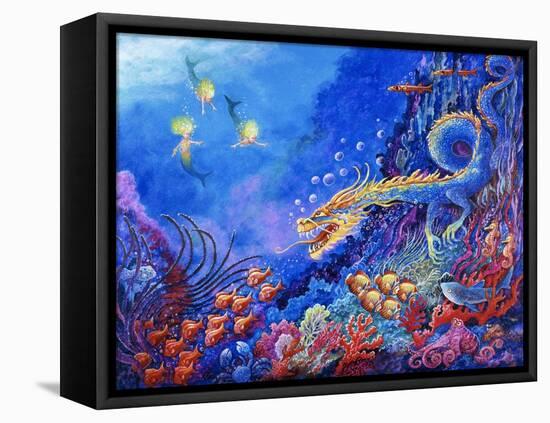 The Sea Dragon-Bill Bell-Framed Premier Image Canvas