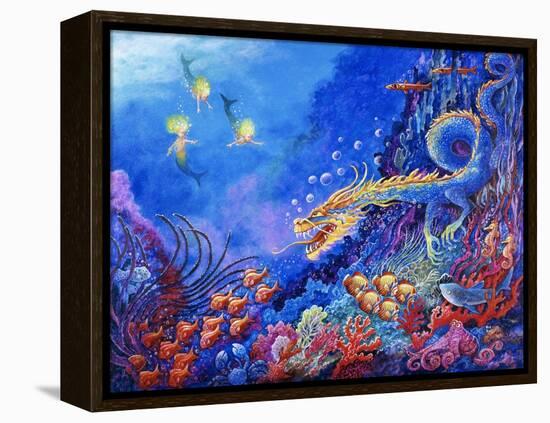 The Sea Dragon-Bill Bell-Framed Premier Image Canvas