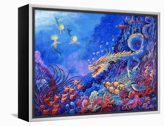 The Sea Dragon-Bill Bell-Framed Premier Image Canvas