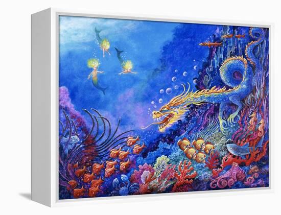 The Sea Dragon-Bill Bell-Framed Premier Image Canvas