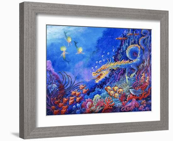 The Sea Dragon-Bill Bell-Framed Giclee Print