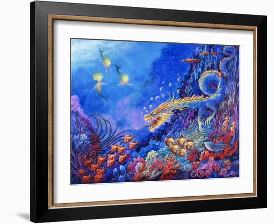 The Sea Dragon-Bill Bell-Framed Giclee Print