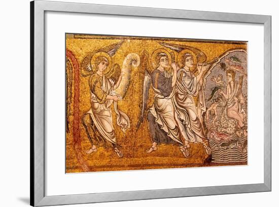 The Sea Gave Up its Dead, Last Judgment-null-Framed Giclee Print