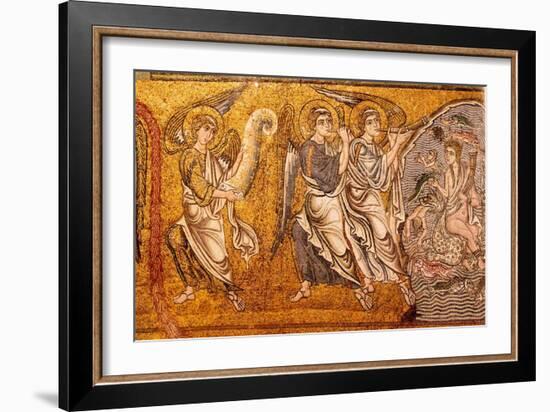 The Sea Gave Up its Dead, Last Judgment-null-Framed Giclee Print