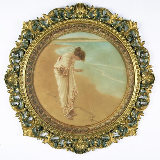 The Sea Hath its Pearls-William Henry Margetson-Framed Giclee Print